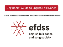 What Is English Folk Dance?
