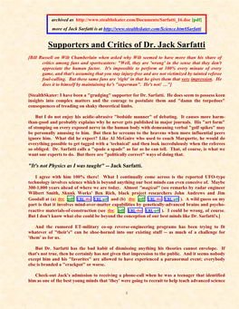 Jack Sarfatti Is At