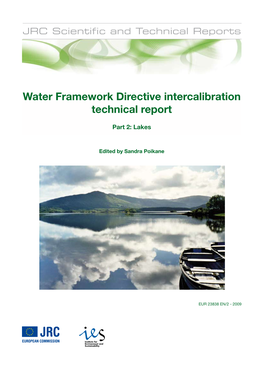 Water Framework Directive Intercalibration Technical Report
