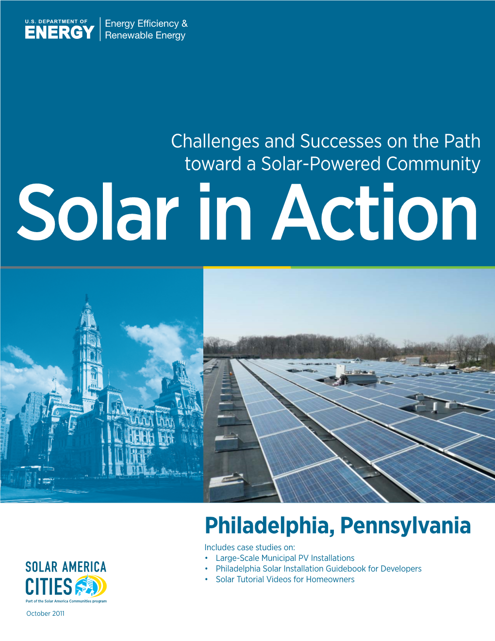 Philadelphia, Pennsylvania: Solar in Action