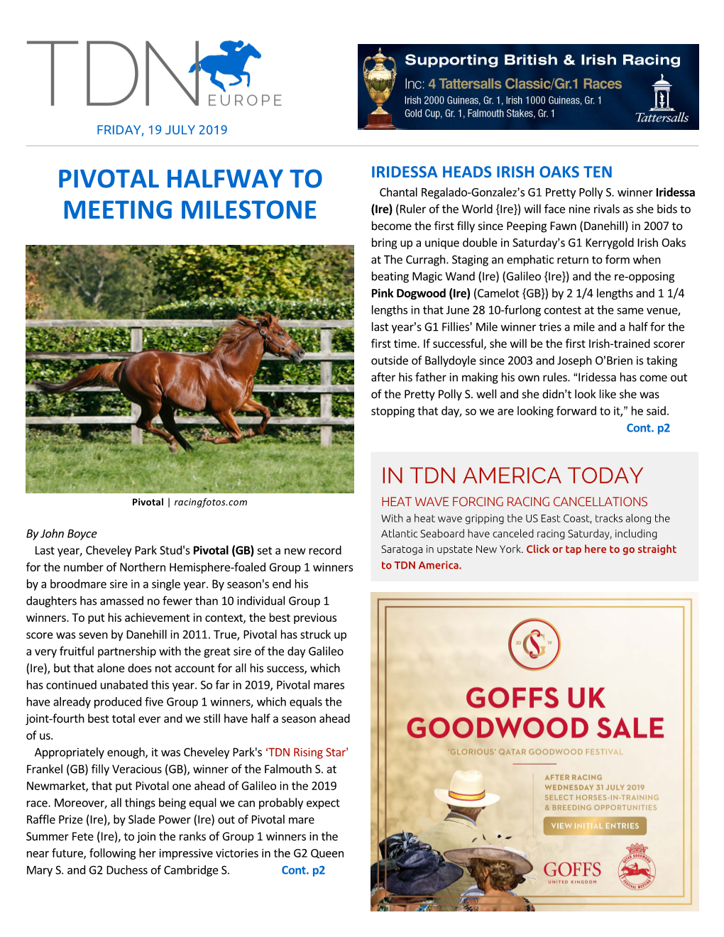 Pivotal Halfway to Meeting Milestone Cont