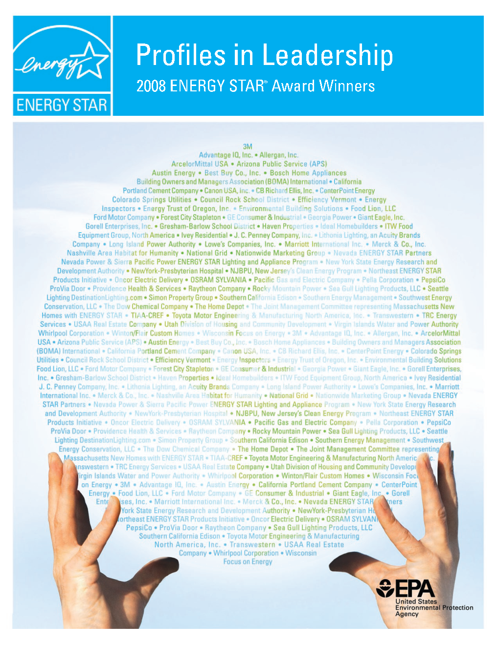 Profiles in Leadership: 2008 ENERGY STAR Award Winners