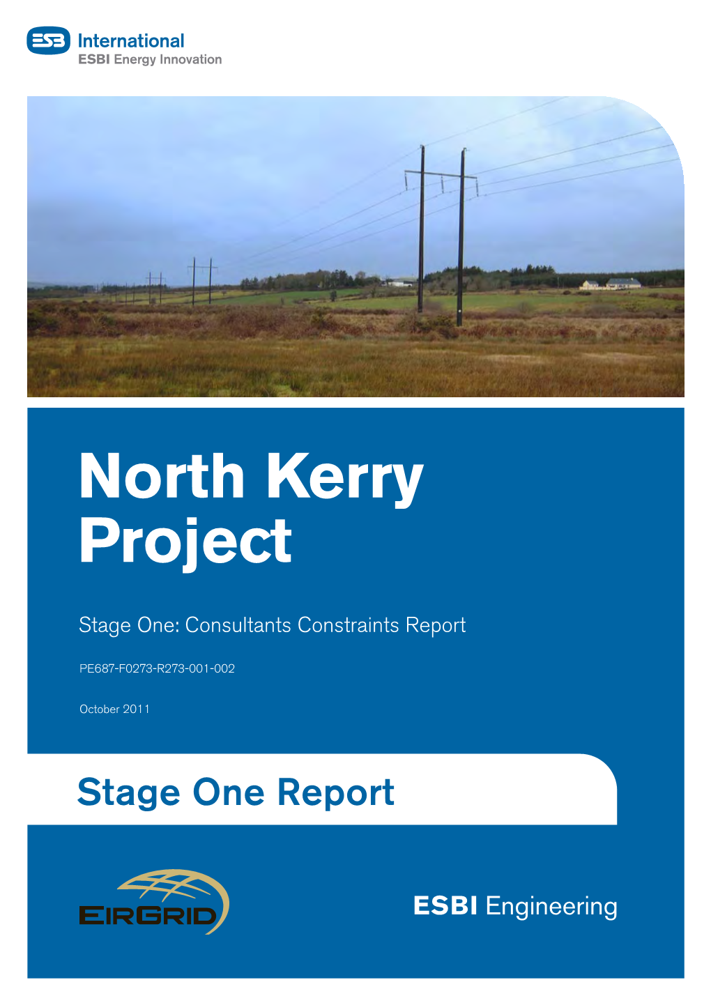 North Kerry Project Stage One: Consultants Constraints Report