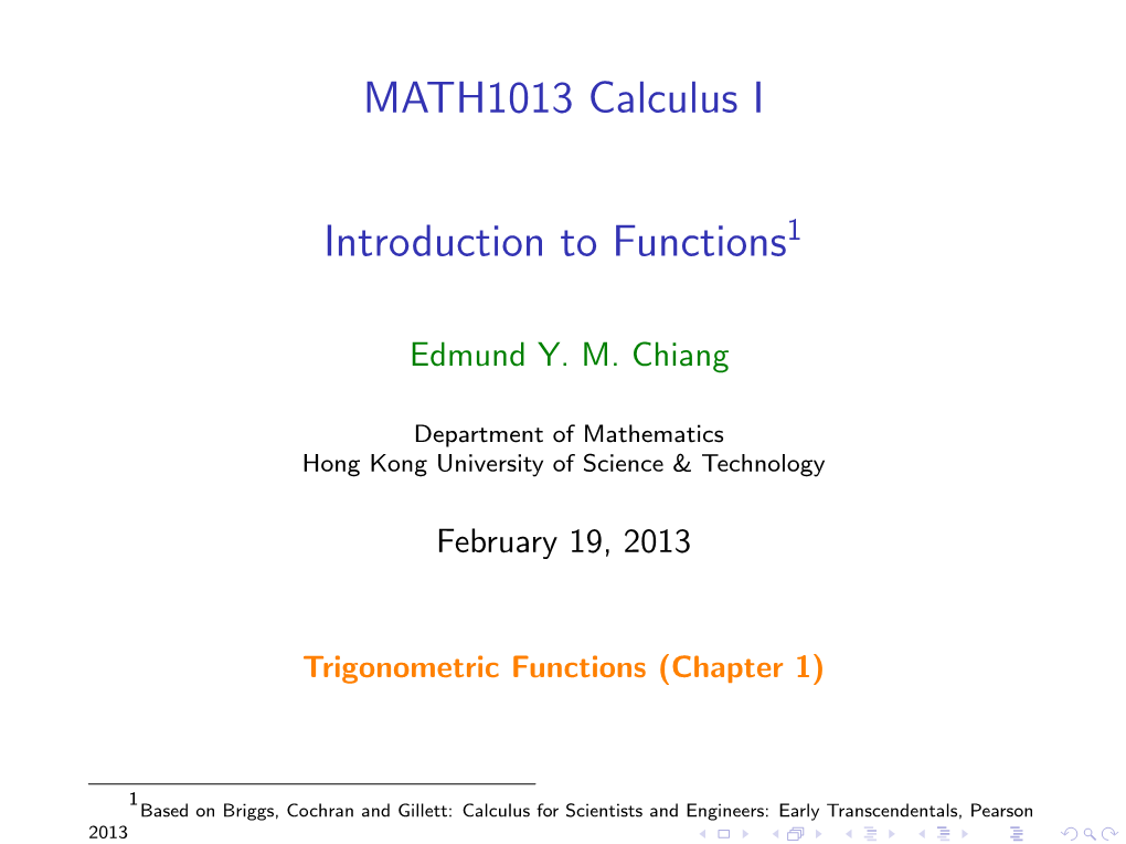 Trigonometry Ratios for Arbitrary Triangles Later