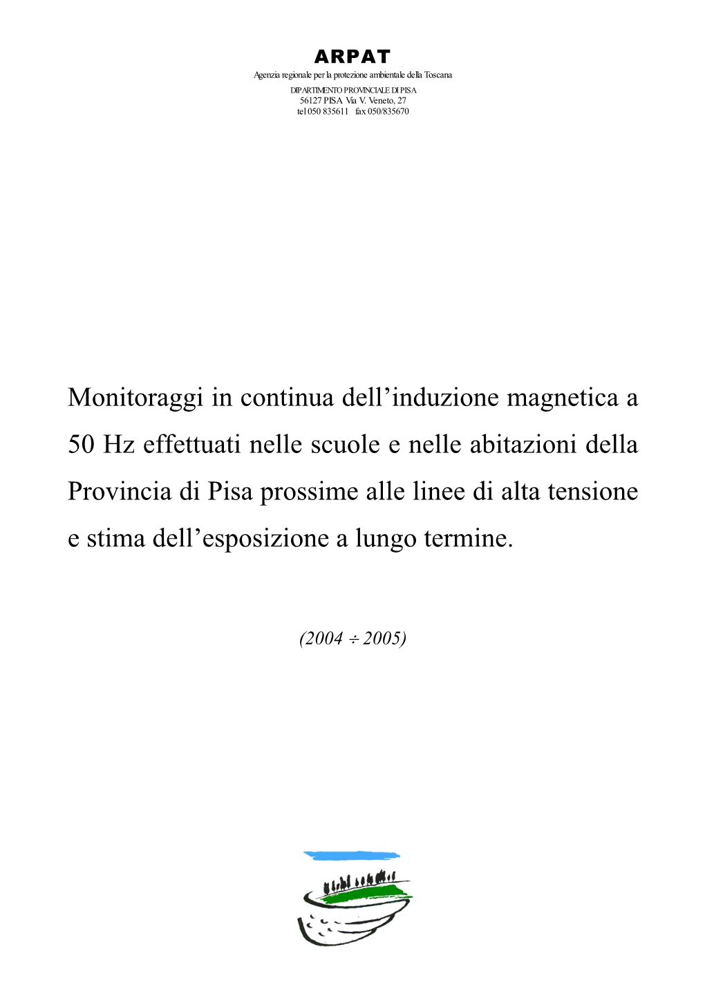 Monitoraggi in Continua Dell'induzione Magnetica a 50 Hz