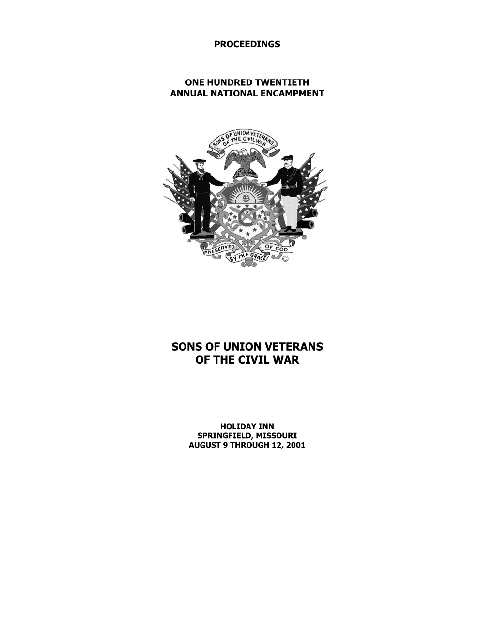 2001 Proceedings