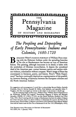 Pennsylvania Magazine of History and Biography (Hereafter, PMHB) 107 (1983), 577-605} See Also Daniel Hoffman, Brotherly Love (New York, 1981)