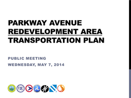 Parkway Avenue Redevelopment Area Transportation Plan