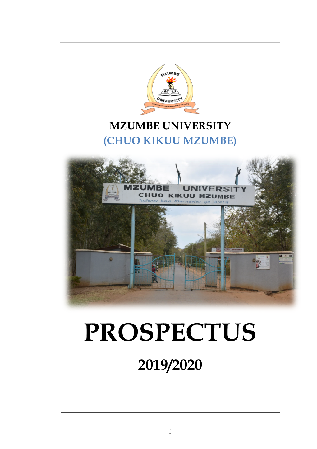 Prospectus 2019/2020