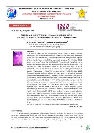 Int.J.Eng.Lang.Lit&Trans.Studies (ISSN:2349-9451/2395-2628)