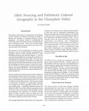 “Lithic Sourcing and Prehistoric Cultural Geography in The