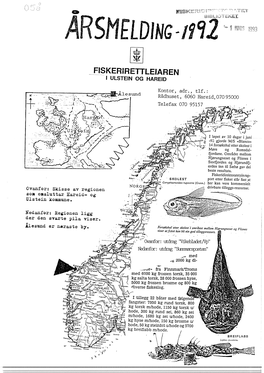 FISKERIRETTLEIAREN L ULSTEIN OG HAREID