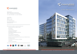 Kawneer Curtain Wall Systems Brochure