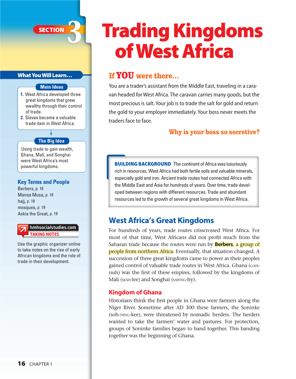 Trading Kingdoms of West Africa