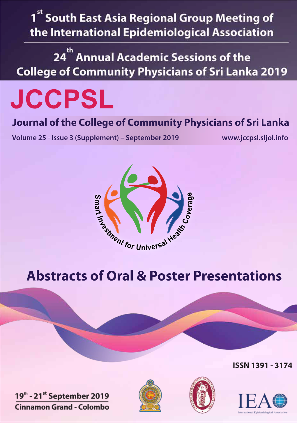 JCCPSL Journal of the College of Community Physicians of Sri Lanka