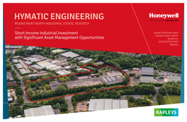 Hymatic Engineering Moons Moat North Industrial Estate, Redditch