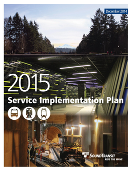 2015 Service Implementation Plan