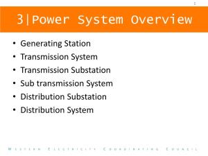 Module 3: Power System Overview