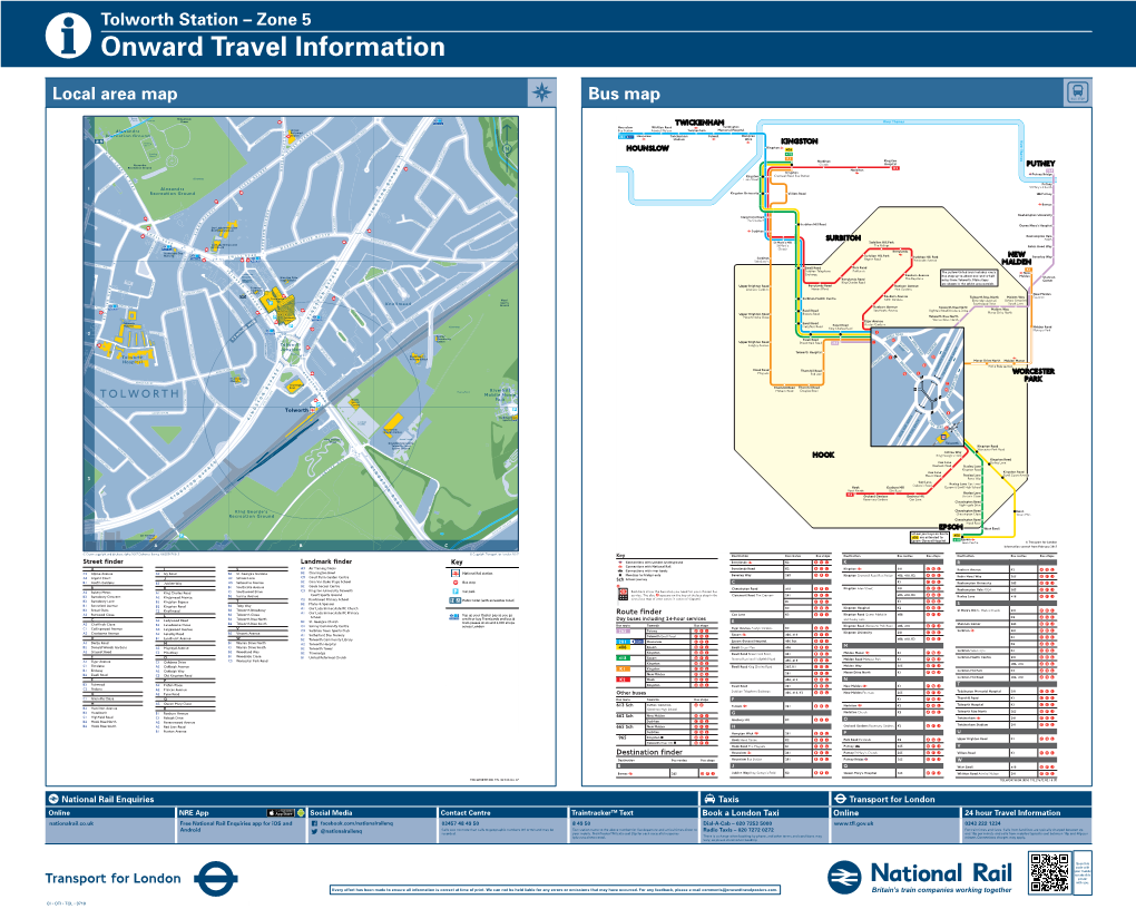 Bus Map Local Area