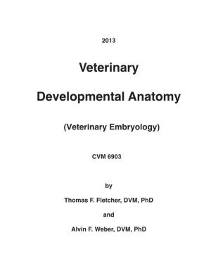 Veterinary Developmental Anatomy