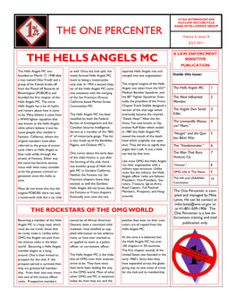 The Hells Angels Mc the One Percenter