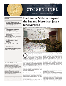 The Islamic State in Iraq and the Levant