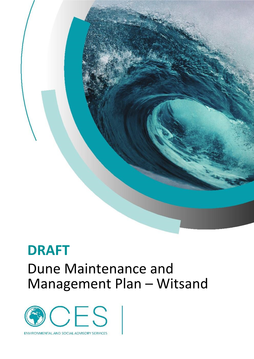 DRAFT Dune Maintenance and Management Plan – Witsand