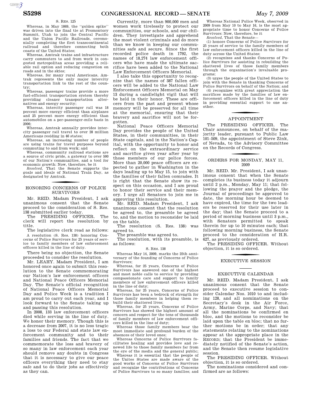 Congressional Record—Senate S5298