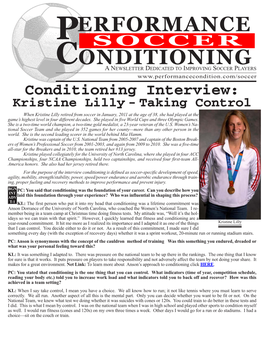 Conditioning Interview