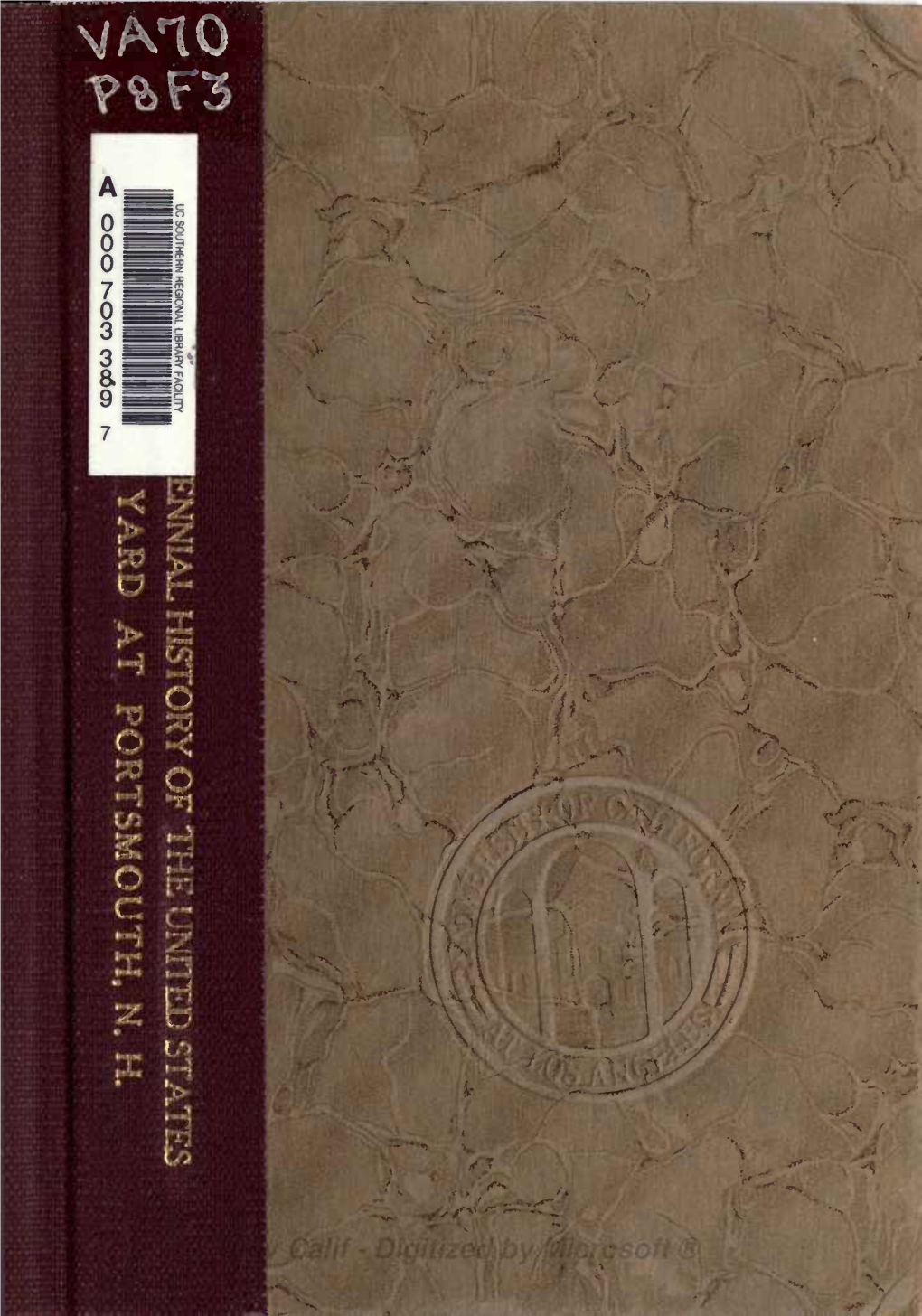 Centennial History of the United States Navy Yard, At