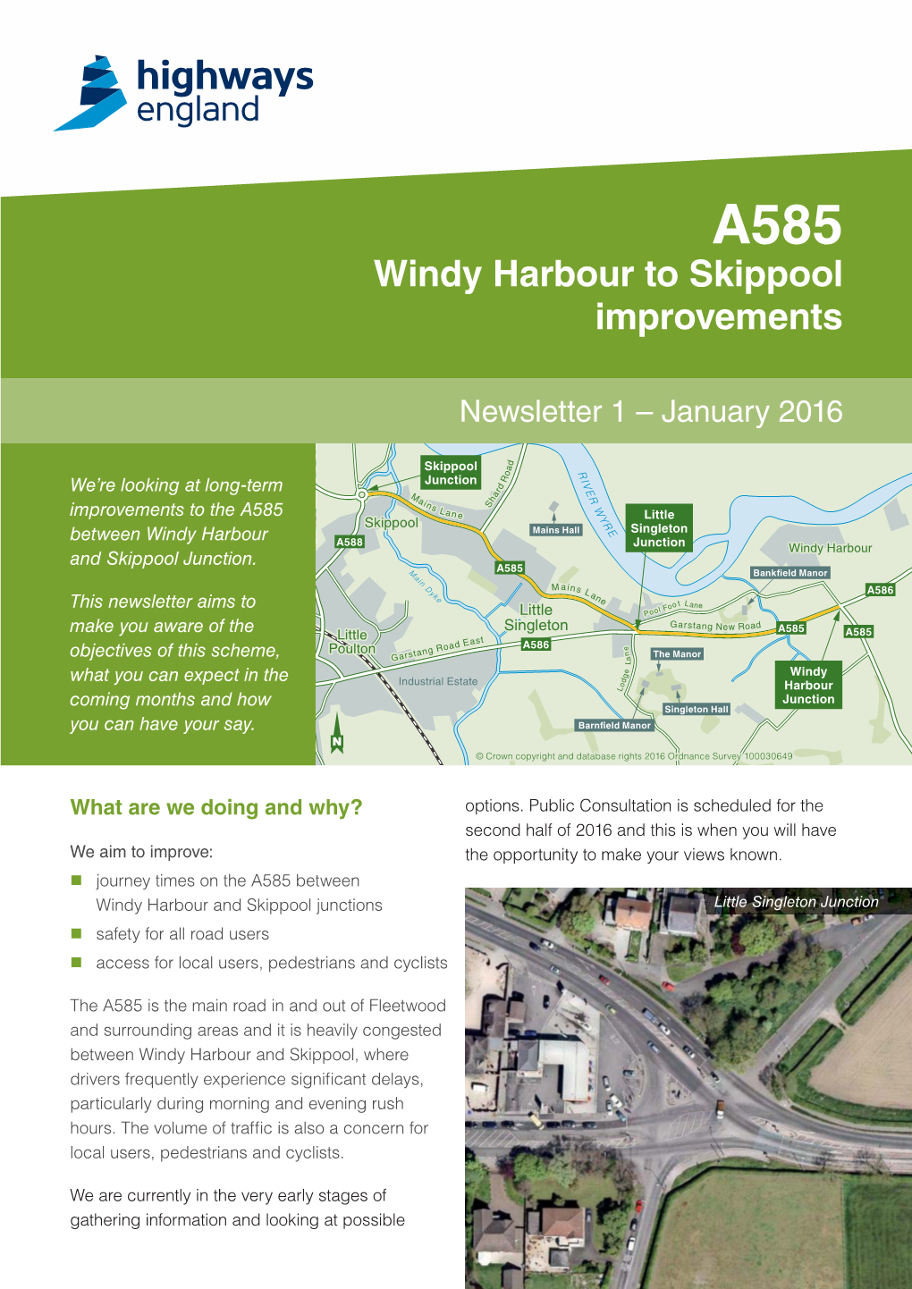 A585 Windy Harbour to Skippool Newsletter.Indd