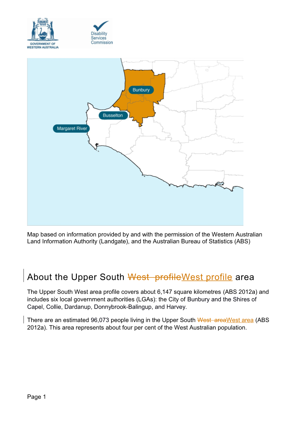 Sector Development Plan Upper South West Quick Read