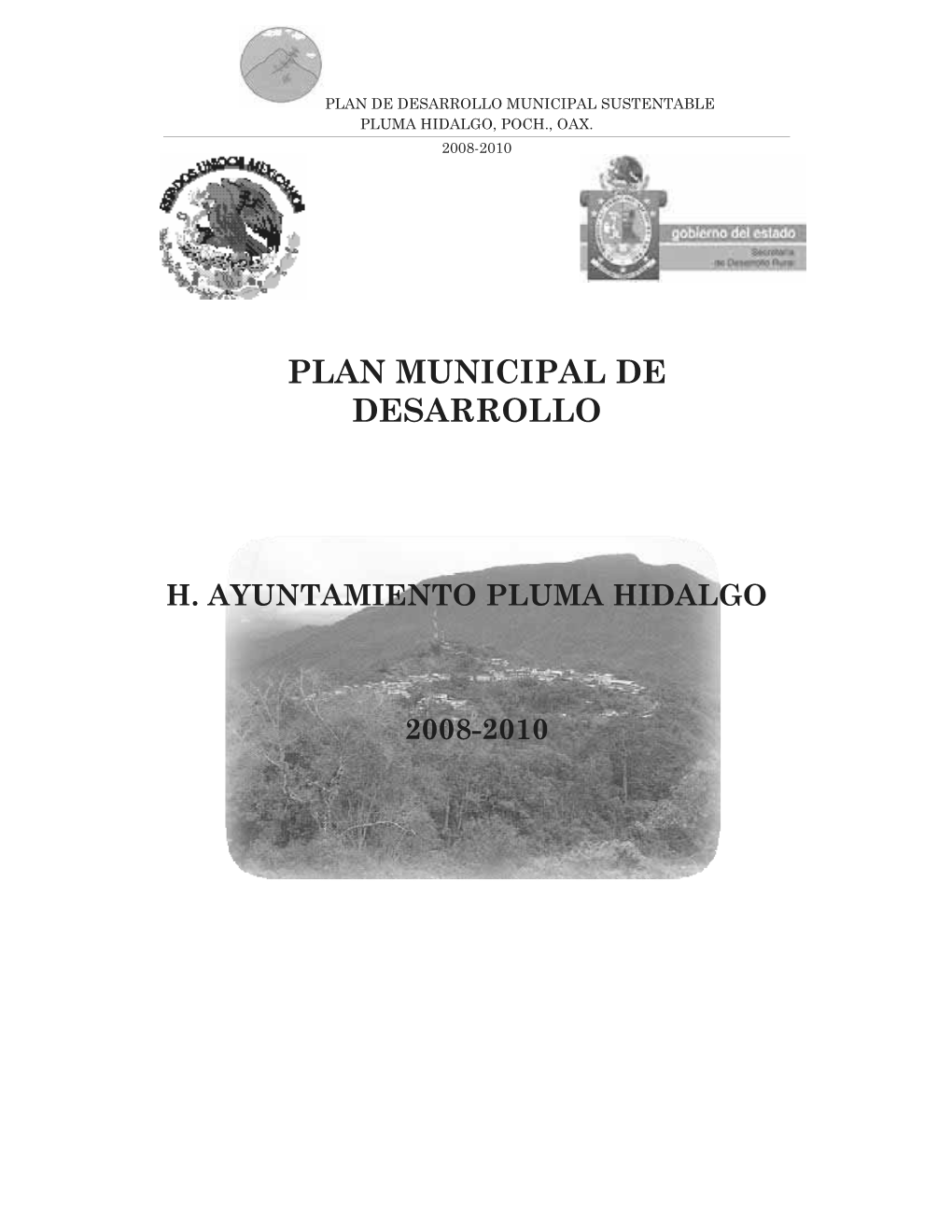 Plan Municipal De Desarrollo