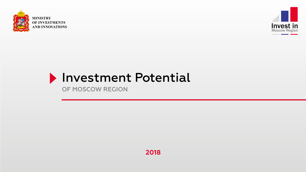 National Rating of Investment Climate