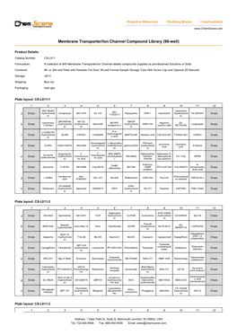 Membrane Transporter/Ion Channel Compound Library (96-Well)