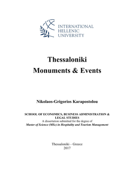 Thessaloniki Monuments & Events