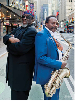 James Blood Ulmer (Left) and David Murray in New York City, March 7