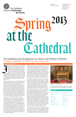 The Cathedral and the Museum for African Art Partner to Present a Major Exhibition of Works by Jane Alexander