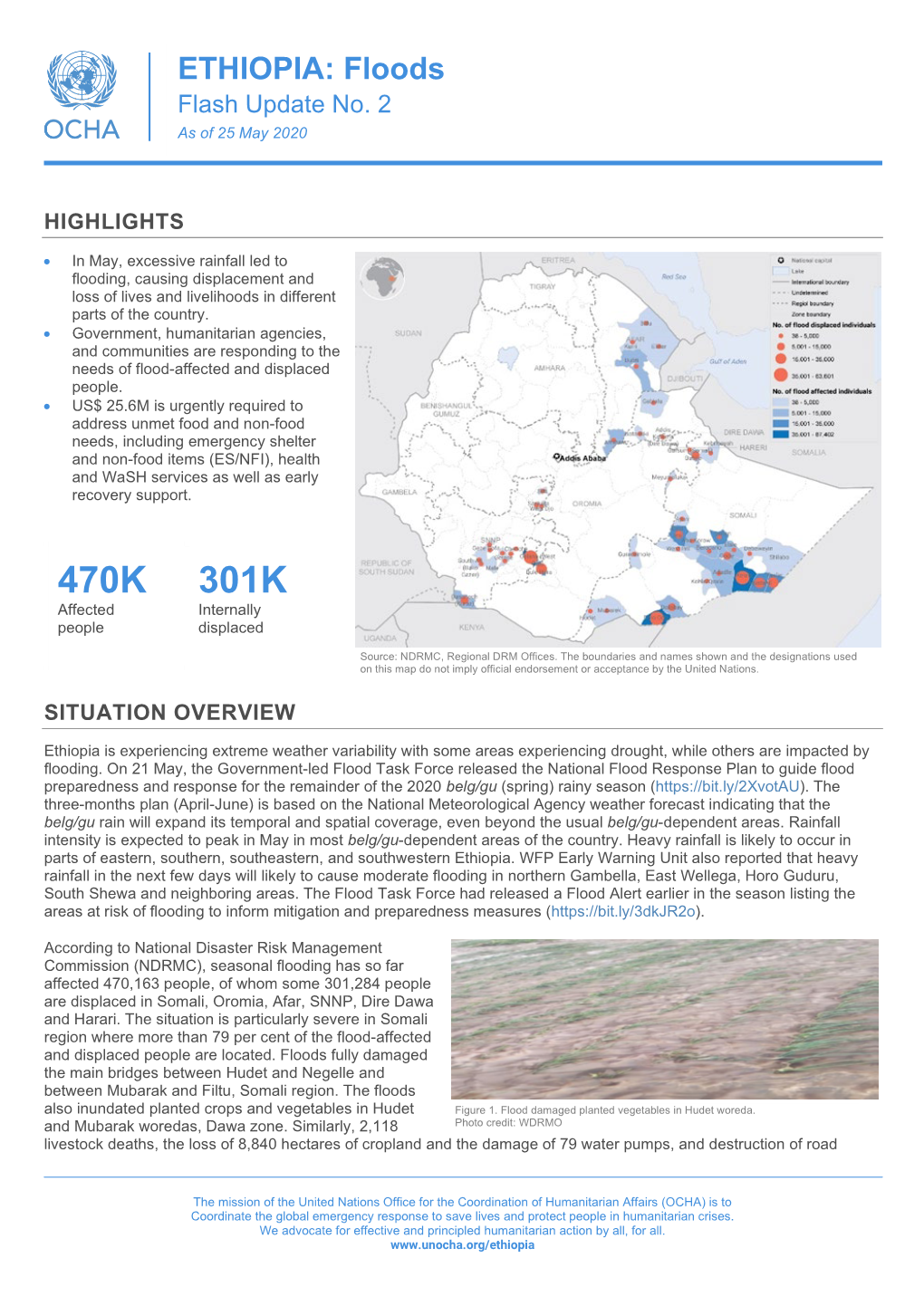 ETHIOPIA: Floods Flash Update No