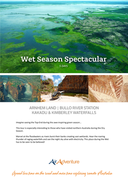 Wet Season Spectacular 2021