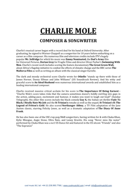 Charlie Mole