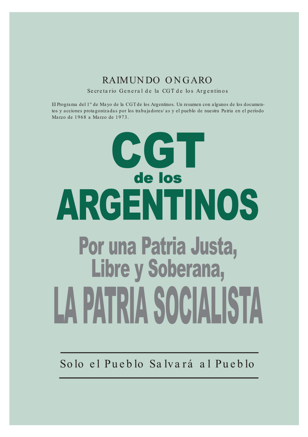 CGT De Los Argentinos