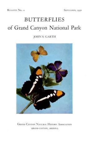 BUTTERFLIES of Grand Canyon National Park