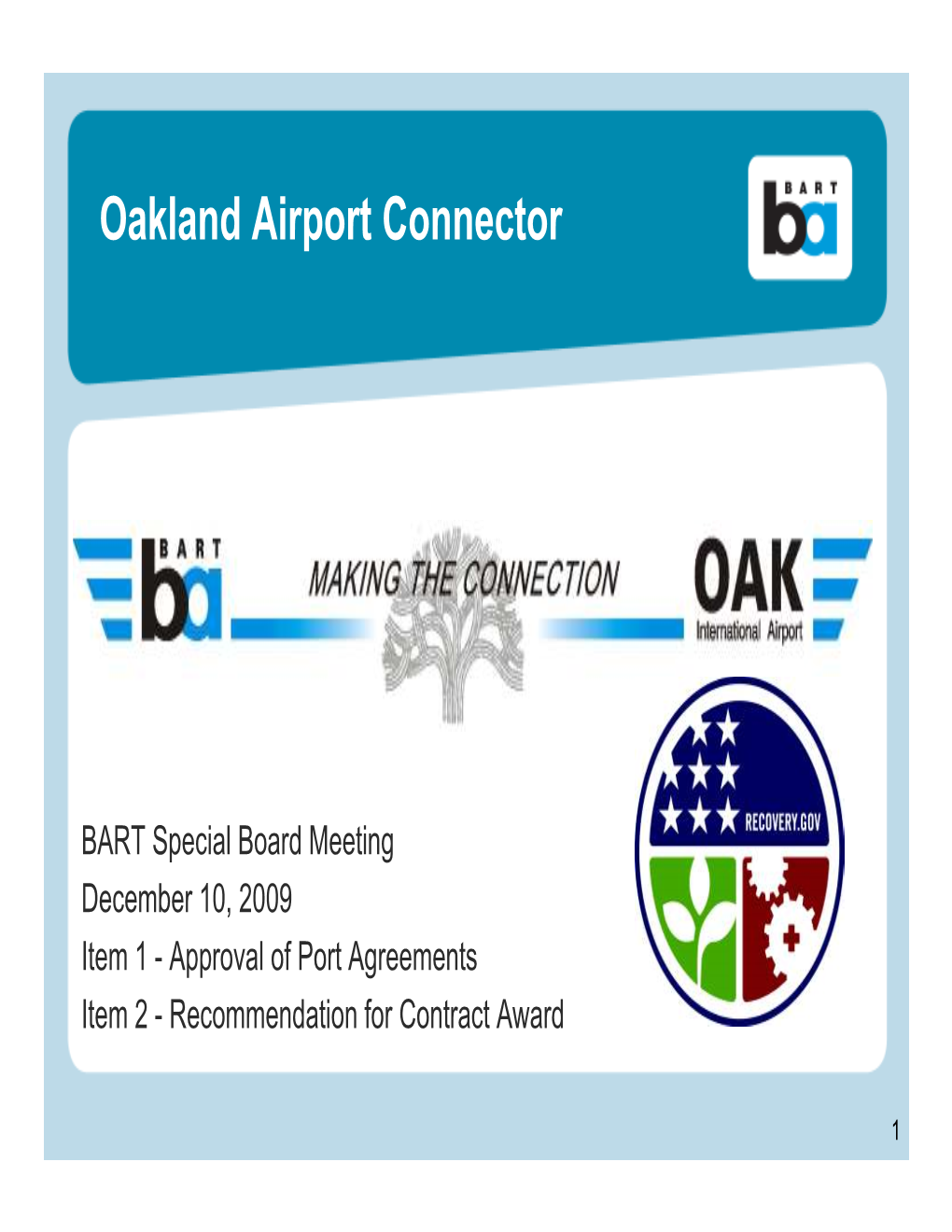Oakland Airport Connector