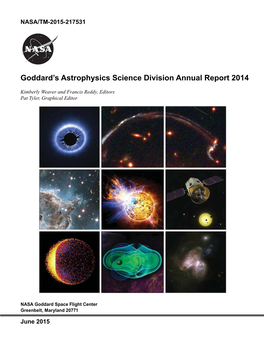 Goddard's Astrophysics Science Division Annual Report 2014 5B