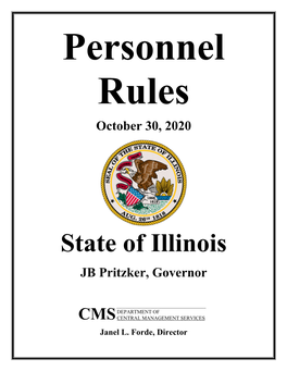 Personnel Rules