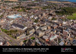 Modern Offices, 61 Marketgate, Arbroath, DD11 1AU Suites Available from 32 Sq