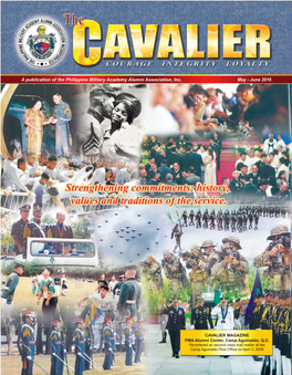 A Publication of the Philippine Military Academy Alumni Association, Inc. May - June 2016