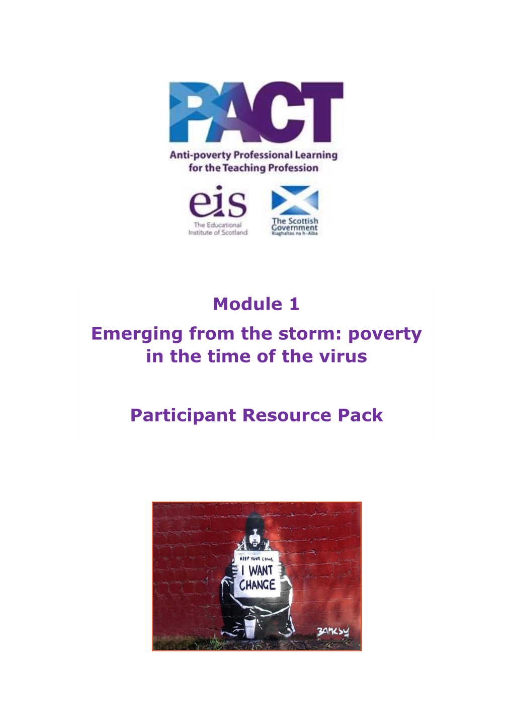 Module 1 Emerging from the Storm: Poverty in the Time of the Virus