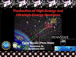 Production of High-Energy and Ultrahigh-Energy Neutrinos